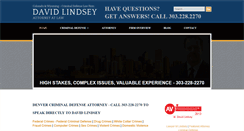 Desktop Screenshot of mdavidlindsey.com