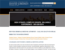 Tablet Screenshot of mdavidlindsey.com